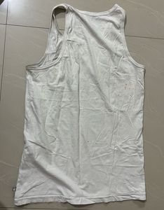 Jockey White Banian - Size S