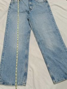 H&amp;M Blue straight fit Jeans