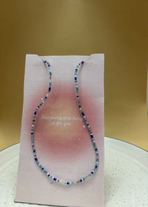 Blue Lagoon Beads Necklace