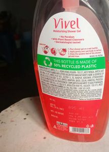 Vivel Red Aloe Vera Shower Gel 50%left