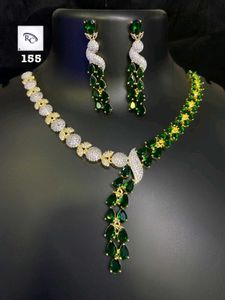 Emerald Green Jewelry Set