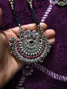 Oxidised Mangalsutra