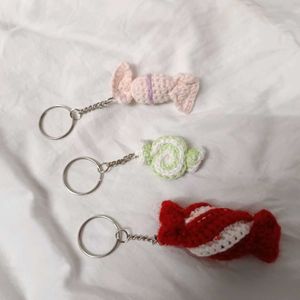 Crochet Candy Keychain Set 🍬🍬🍬💫💫💫