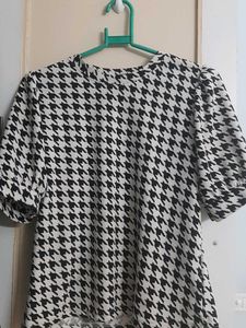 Bold Geometric Top For Women