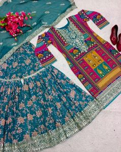 Heavy Foux Georgette Pakistani Suite