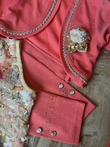 Girls' Dress and Jacket Set