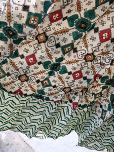 Patterned Ethnic Dress