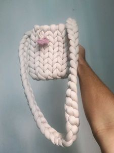 Handmade Chunky crossbody bag