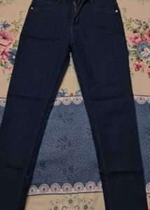 Dark Blue Denim Jeans