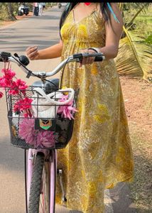 Paisley Print Maxi Dress