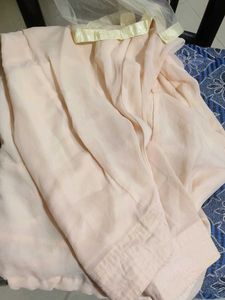 Embroidered Peach Suit Set
