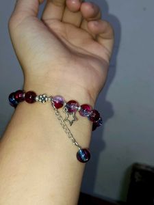 Beaded Charm Bracelets - Set of Two
