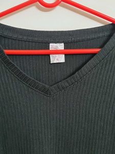 Black Long Sleeve Top