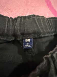 Uniqlo Kids Black Jeans