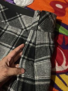 New Woollen Skirt Knee Leanth