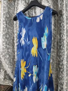 Blue Floral Sundress