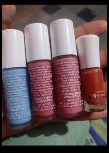 My Glamm 5 Nail Paints Combo