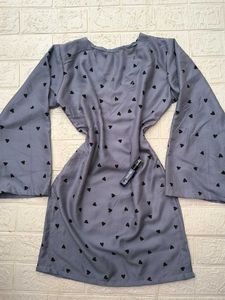 Heart Printed Short Kurti 🫶🏻