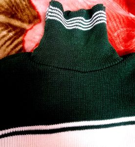 Cute Korean High Neck Sweater
