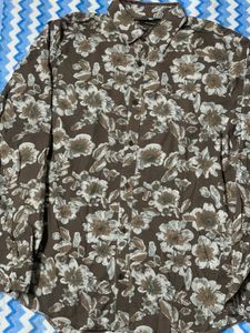 Floral Print Casual Shirt