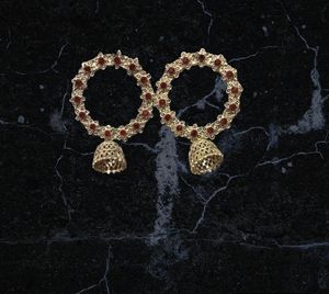 Stylish &amp; Party Wear Golden Jhumkas For Women