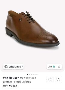 Van Heusen Leather Oxfords