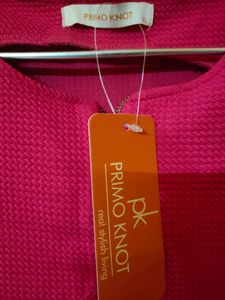 Primo Knot Fuchsia Pink Bodycon Dress