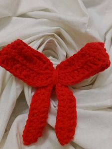 Crochet Bow Hair Accessories