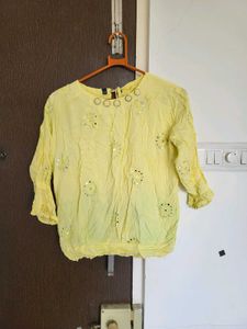 Beautiful Yellow Top