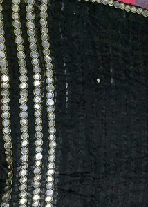 Black Mirror Work Dupatta
