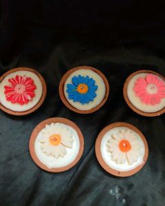 5 Pcs Flavor diya Candle 🌸