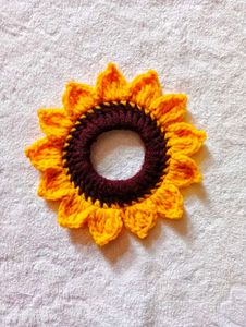 Sunflower Hair Tie