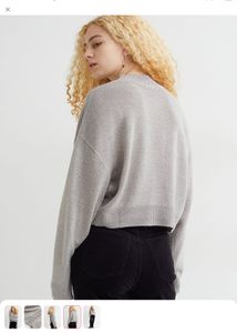 H&amp;M Cozy Grey Knit Sweater (worn once)