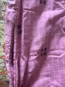 Biba Pink Checkered Cord Set