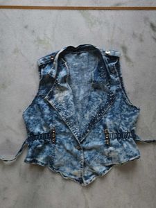 Denim Vest - Stylish Layering!