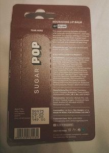 Sugar POP Plum Tinted Lip Balm