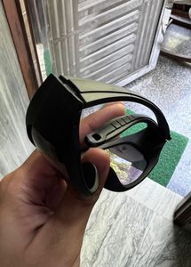 Black Sporty Sunglasses by Spykar