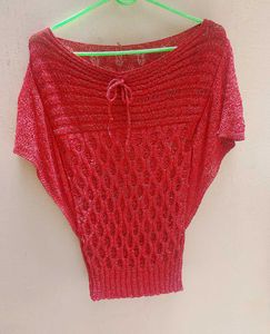 Metallic Knit top