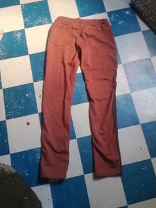 Stylish Two-Tone Casual Pants