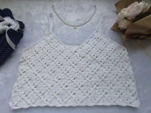 Crochet Top🤍🌼✨