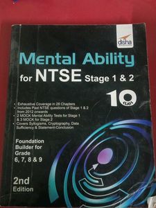 Disha Mental Ability For NTSE Stage 1 & 2