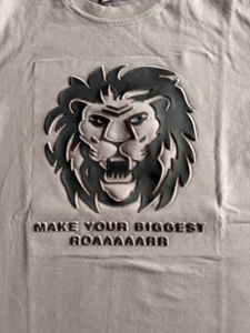 Lion Graphic Print T-shirt for 9-10 yrs