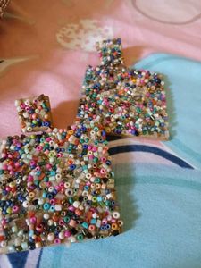 Multicolor Beads Earings