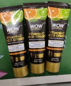 Combo Of 3 Wow Vitamin C Face CReam New Packed💯