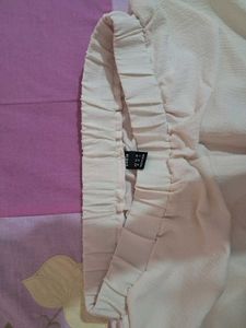 Shein Cream Button-Down Shirt and Pant