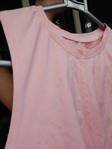 Pink Crop Top