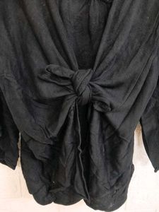 Tie Front Blouse