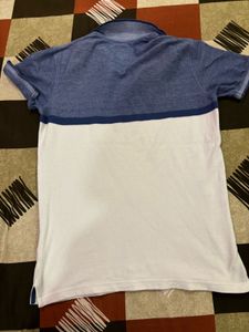 Vintage-Style Two-Tone Polo