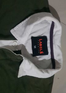 Olive Green Graphic T-Shirt