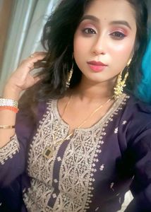 Elegant Purple Kurta Set